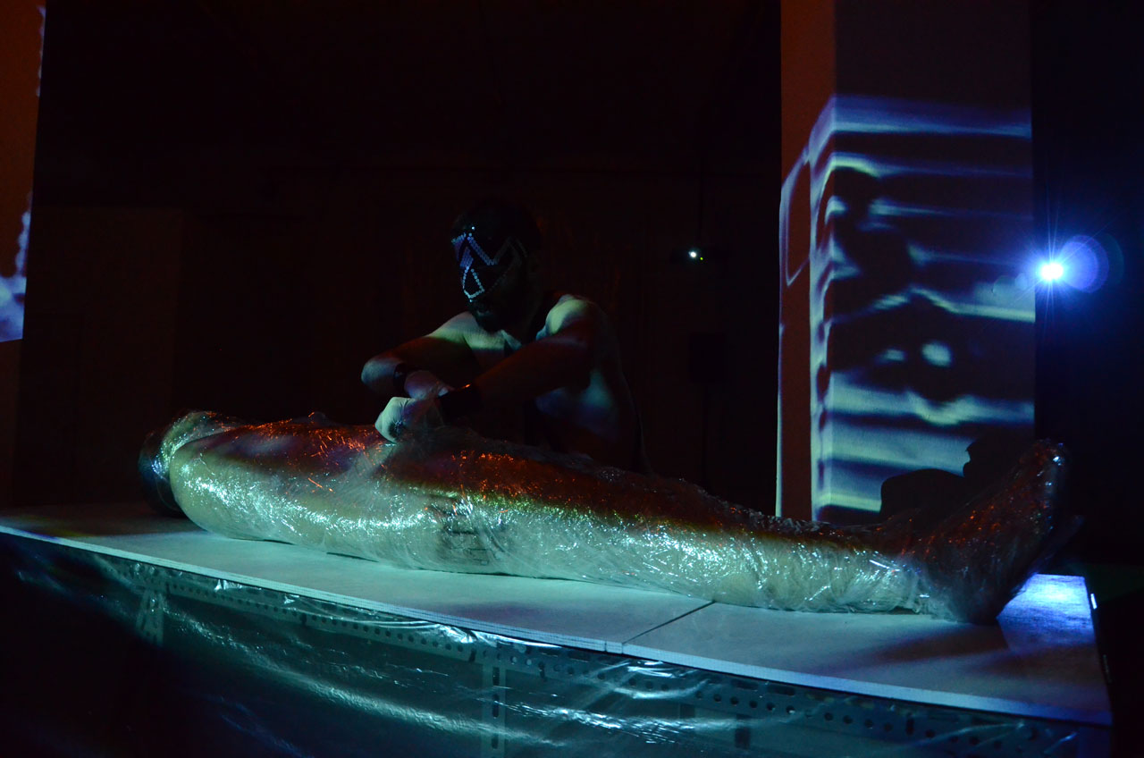 Esctopia @ WUK Projektraum 2014 / Photo: Birgit Mayer 2014