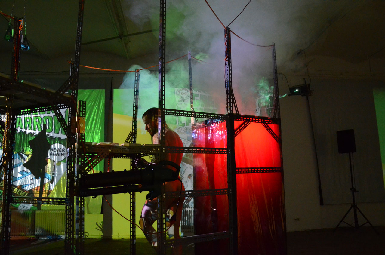 Esctopia @ WUK Projektraum 2014 / Photo: Birgit Mayer 2014