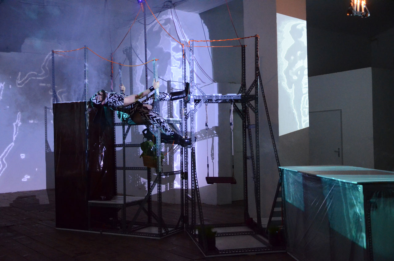 Esctopia @ WUK Projektraum 2014 / Photo: Birgit Mayer 2014