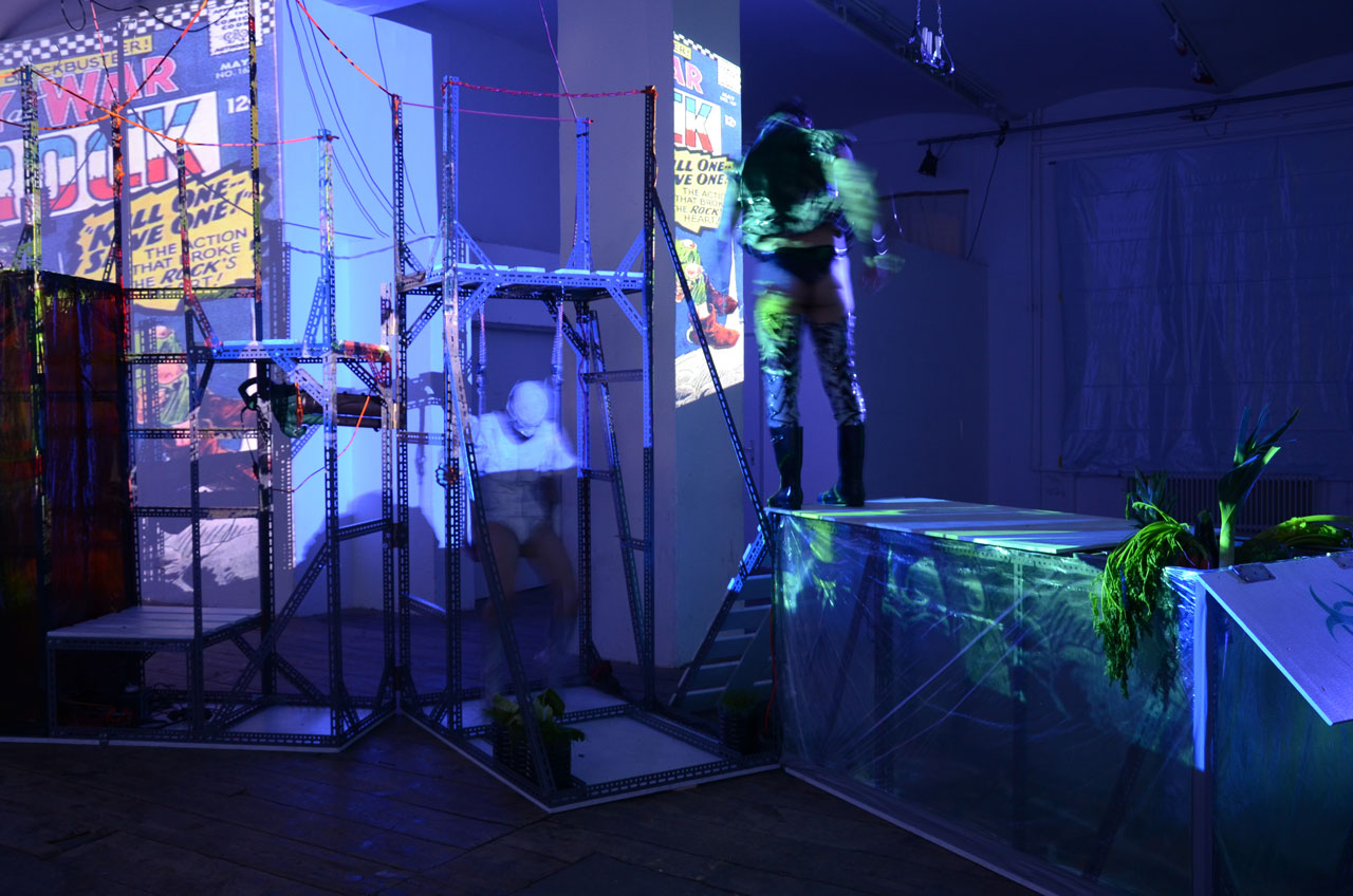 Esctopia @ WUK Projektraum 2014 / Photo: Birgit Mayer 2014